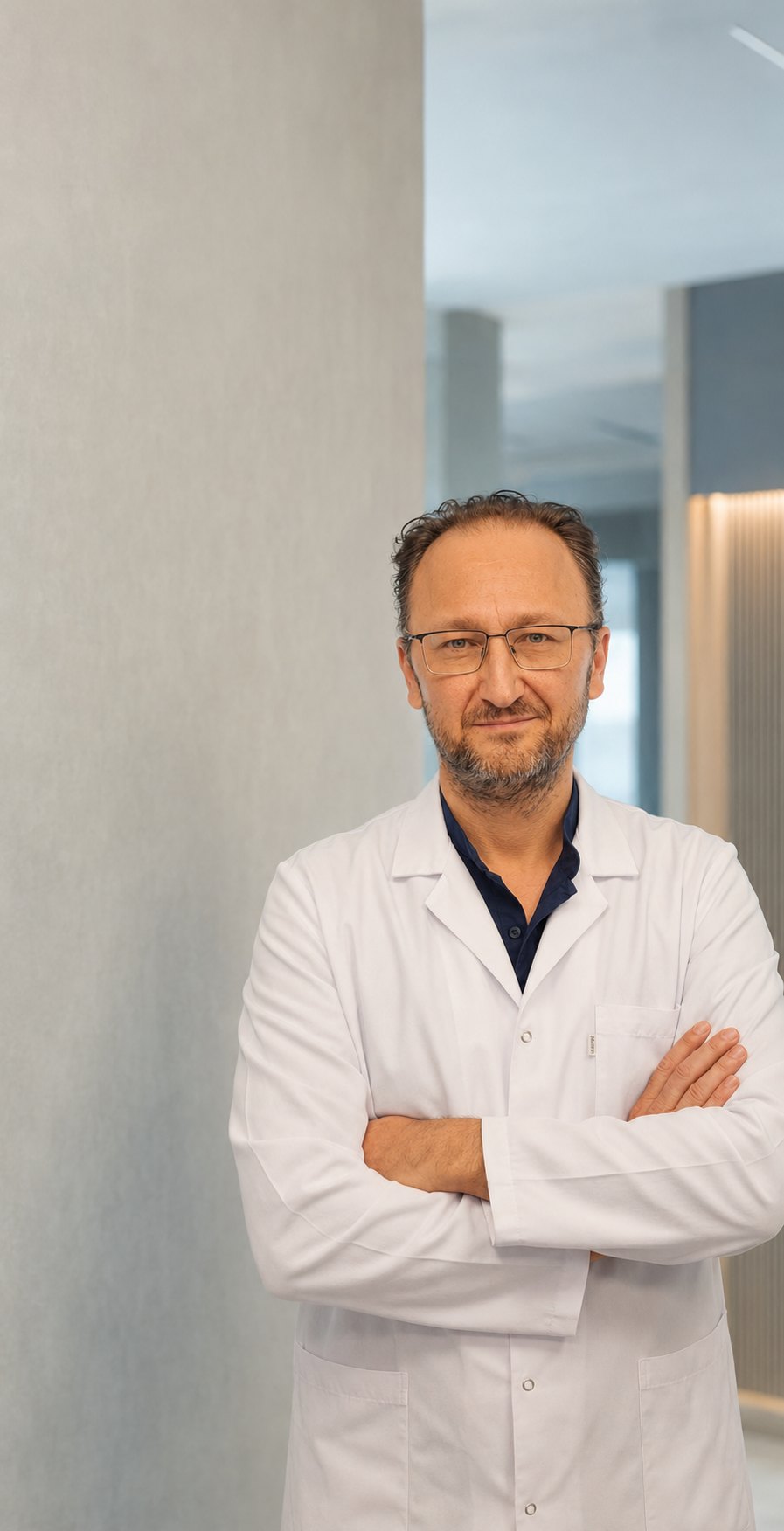 Prof. Dr. Ercan Çalışkan muayenehanede